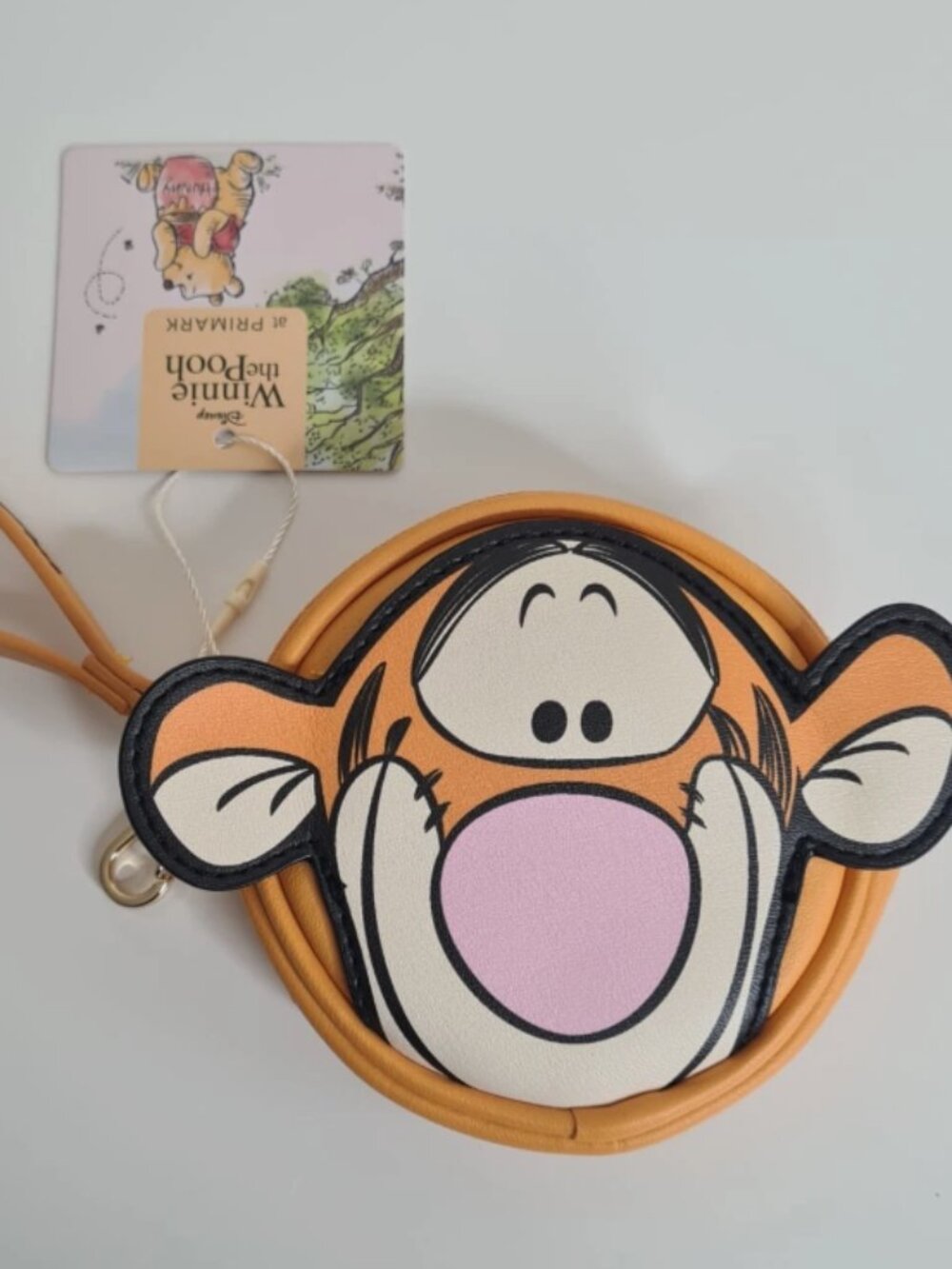 Disney Tigger Coin Purse Keychain Wallet Bag Wristlet Winnie the Pooh